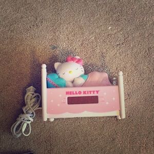 Hello kitty clock